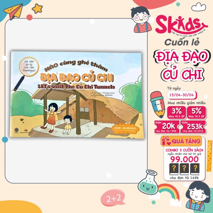 Sách - Sài Gòn Hà Nội Du Ký - ĐỊA ĐẠO CỦ CHI
