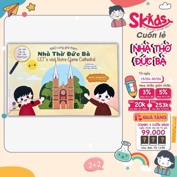 Sách - Sài Gòn Hà Nội Du Ký - NHÀ THỜ ĐỨC BÀ