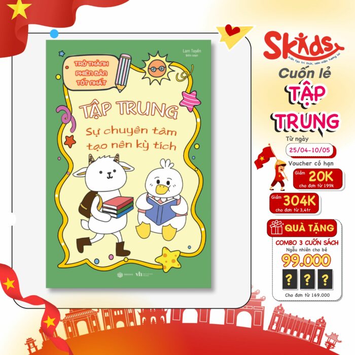 Sách - Trở Thành Phiên Bản Tốt Nhất - TẬP TRUNG - SBOOKS
